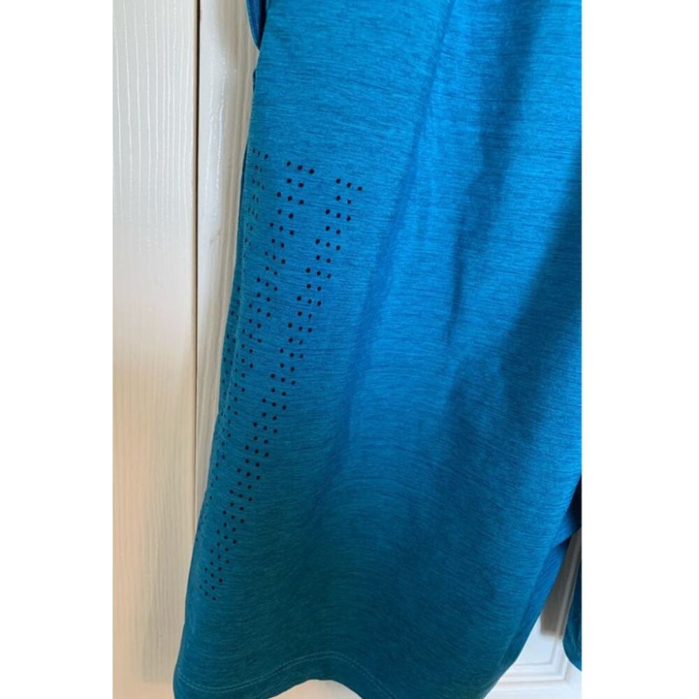 Adidas shorts size men's large in blue - Picture 10 of 11
